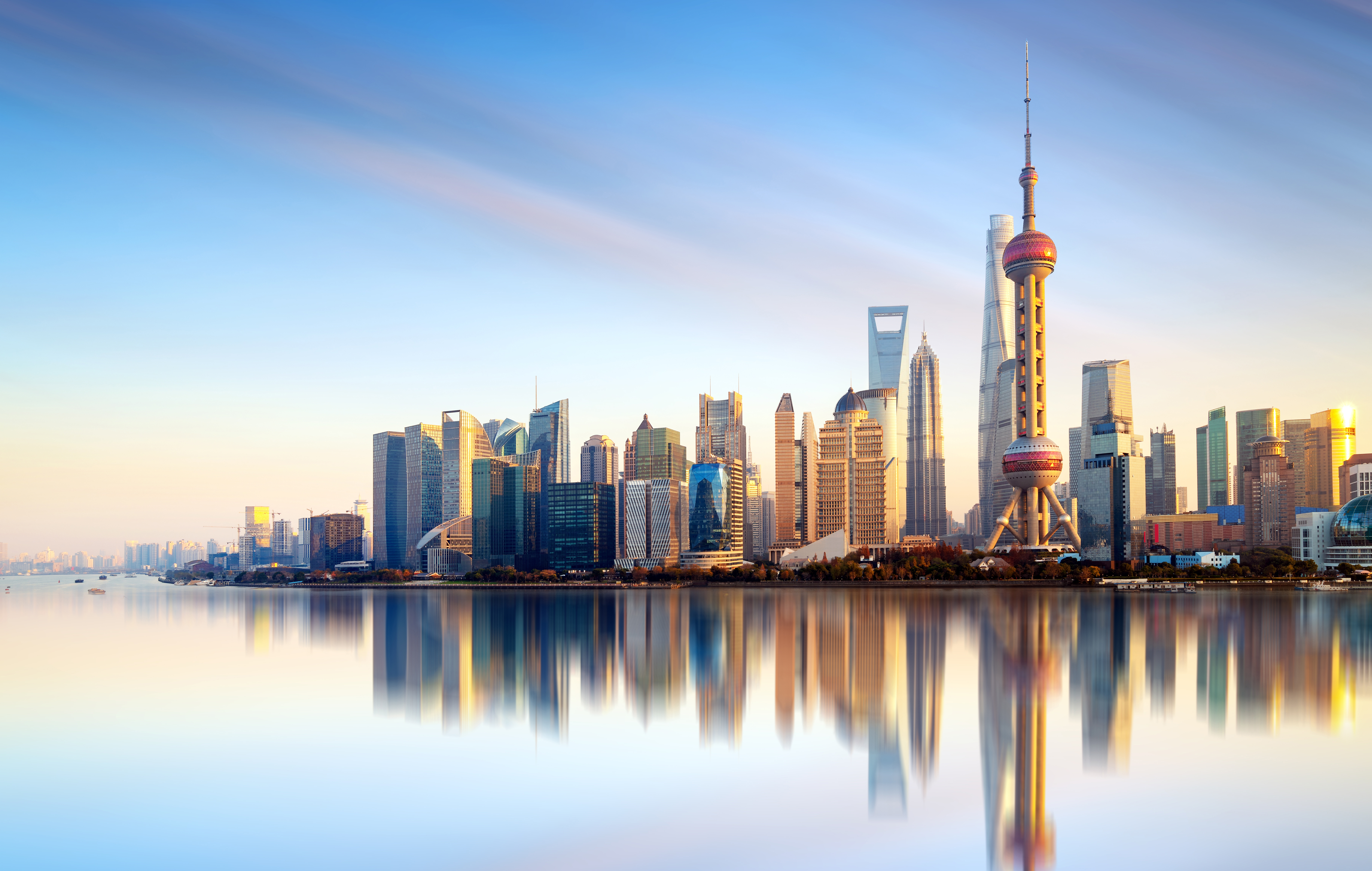 View of Shanghai from The Bund