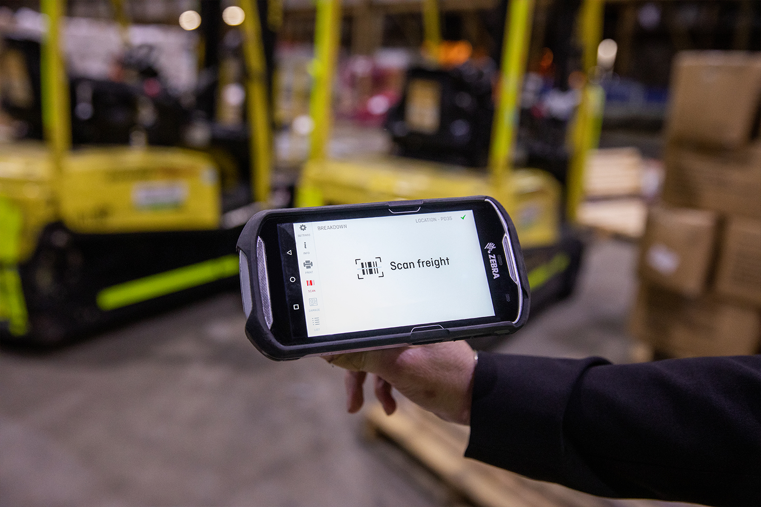 Tracking freight across continents  