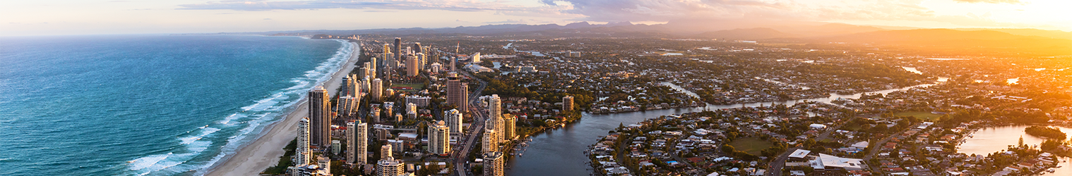 Panorama of Gold Coast