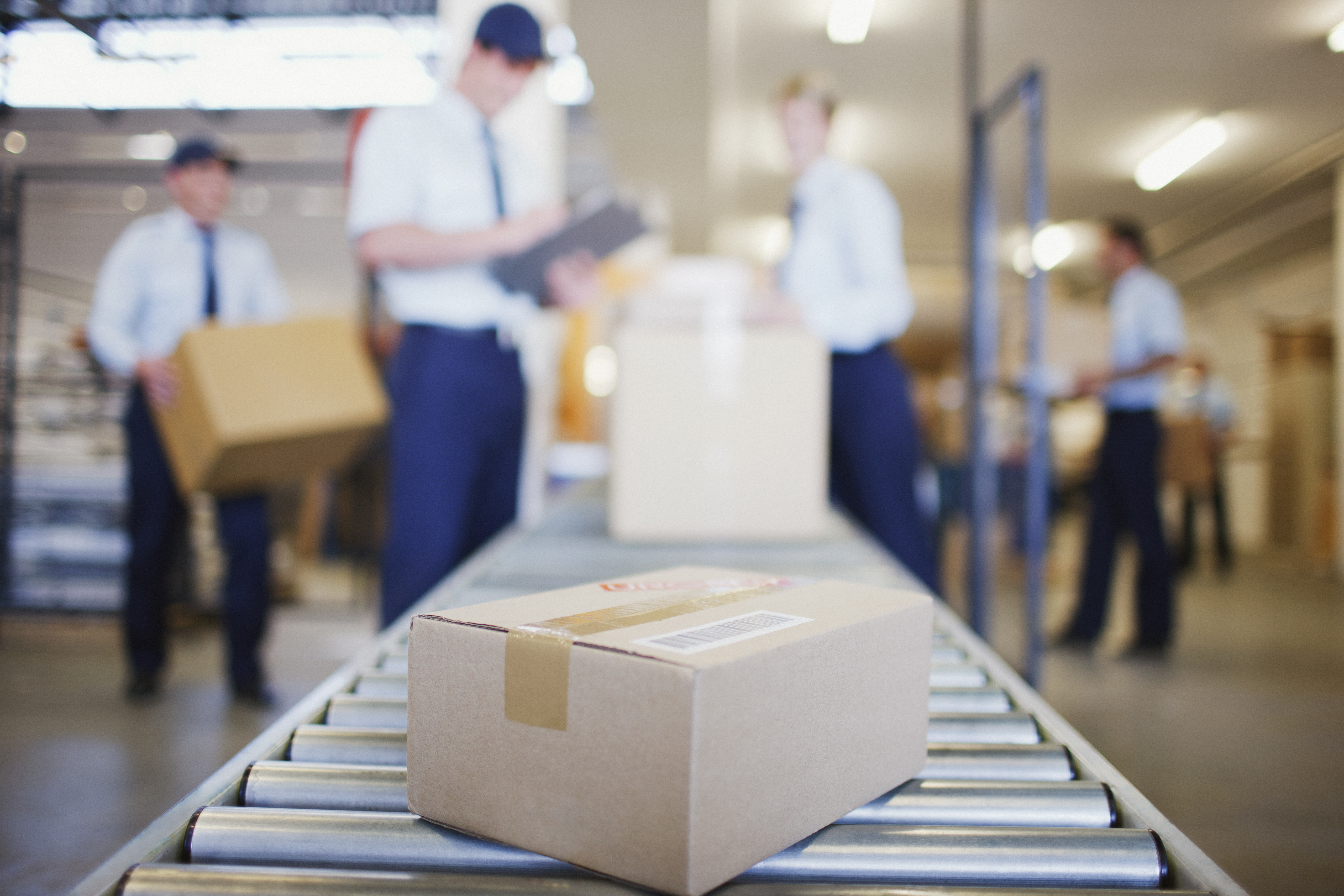 Box in warehouse